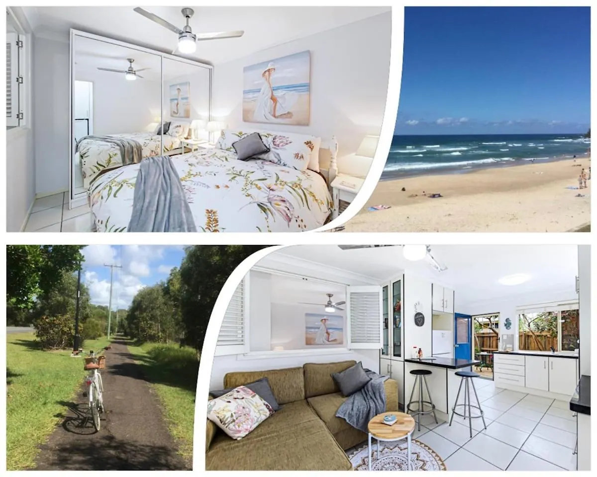 Tiny Comfy Flat With Bikes Daire Coolum Beach